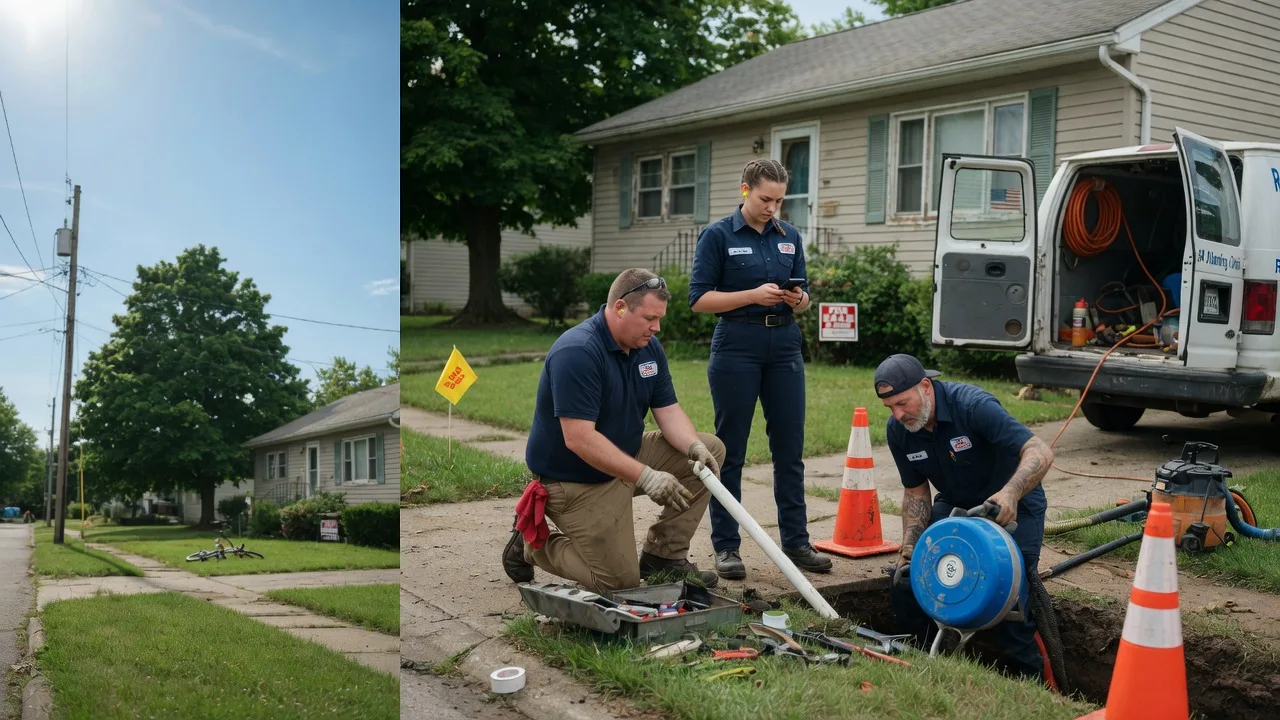 Sewer Line Repair in Danforth, IL near me